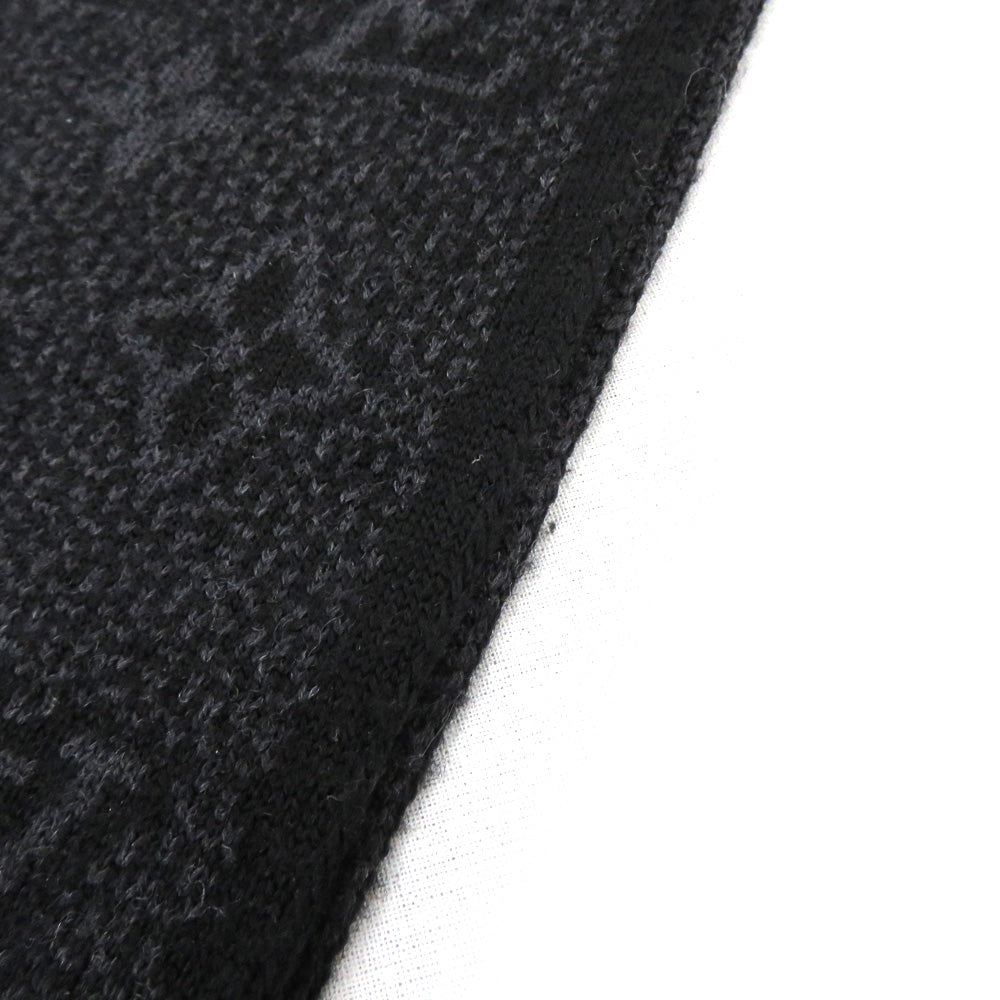 Louis Vuitton M73468 Black Gr Wool Small  M73468 Black Gray Wave
