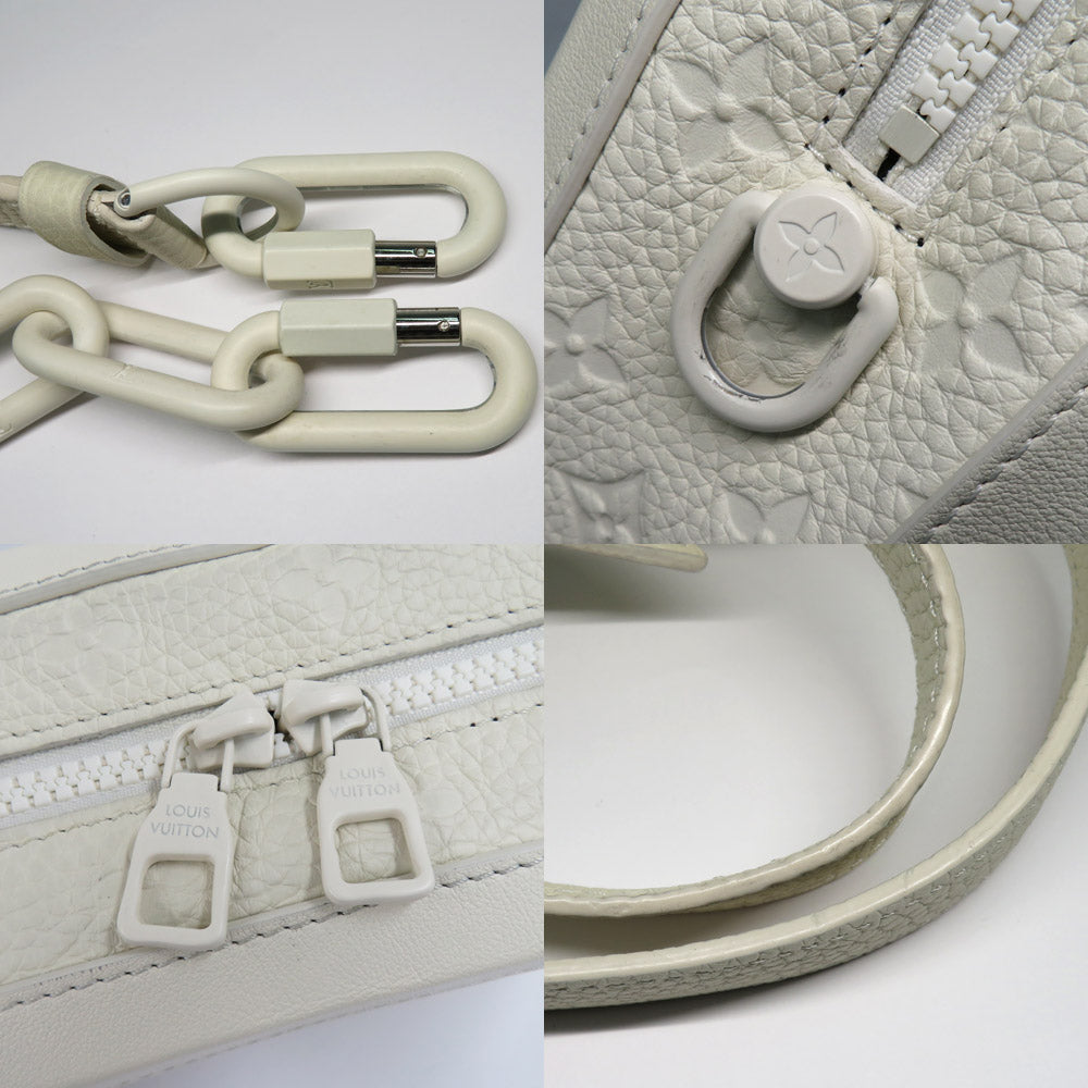 Louis Vuitton M53287 Monogram Shoulder Bag 2019AW Bronze White  Leather Virgin Blonde Mens Unisex