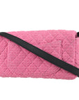 Chanel Black Tweed Mademoiselle Lock Shoulder Bag