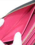 Louis Vuitton Multicolor  Wallet M60243 Noir Round Zip Wallet
