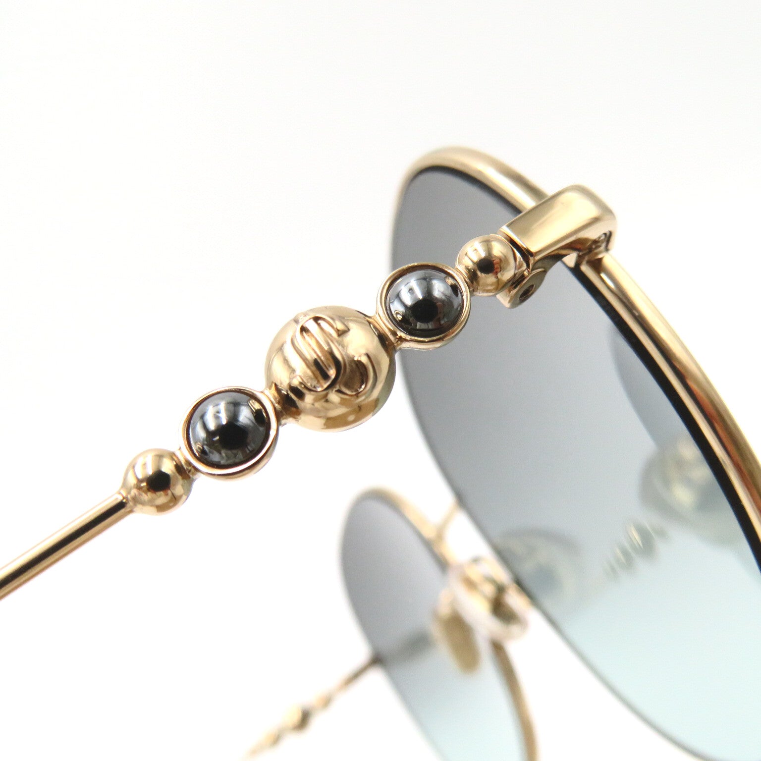Jimmy Choo Sunglasses Grey Smoked Lens
