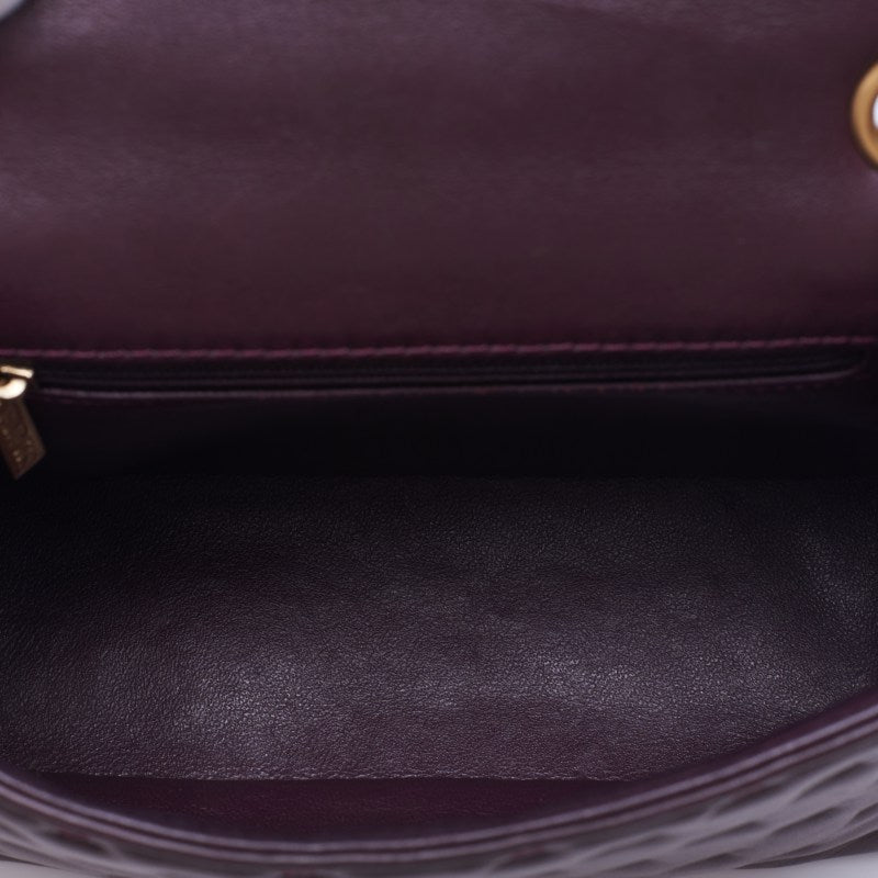 CHANEL Cross Stitch Coco Handle 2WAY Handbag  Bordeaux  Handbag  Shoulder Bag Ladies Handbag Hybrid 【 Ship】 Ladies Shoulder Bag Ladies Online