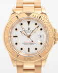 Rolex Yachtmaster 16628 YG AT White