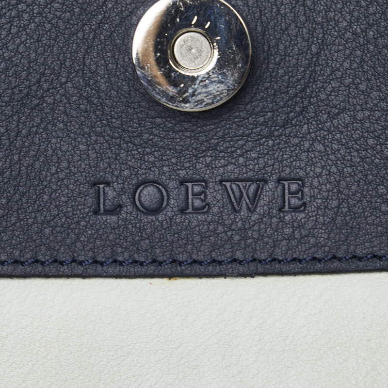 Loewe Anagram Handbag Green Black  Leather  LOEWE Ladies Ladies Ladies Ladies Ladies