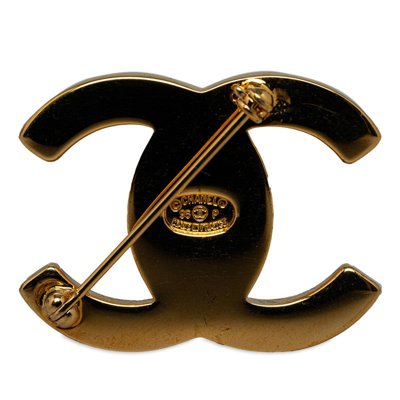 Chanel Vintage Coco Turn-Lock Brochure Gold   Chanel