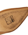 BOTTEGAVENETA PUMPS POINTED TOU Size 35 1/2 Brown Leather  BOTTEGAVENETA