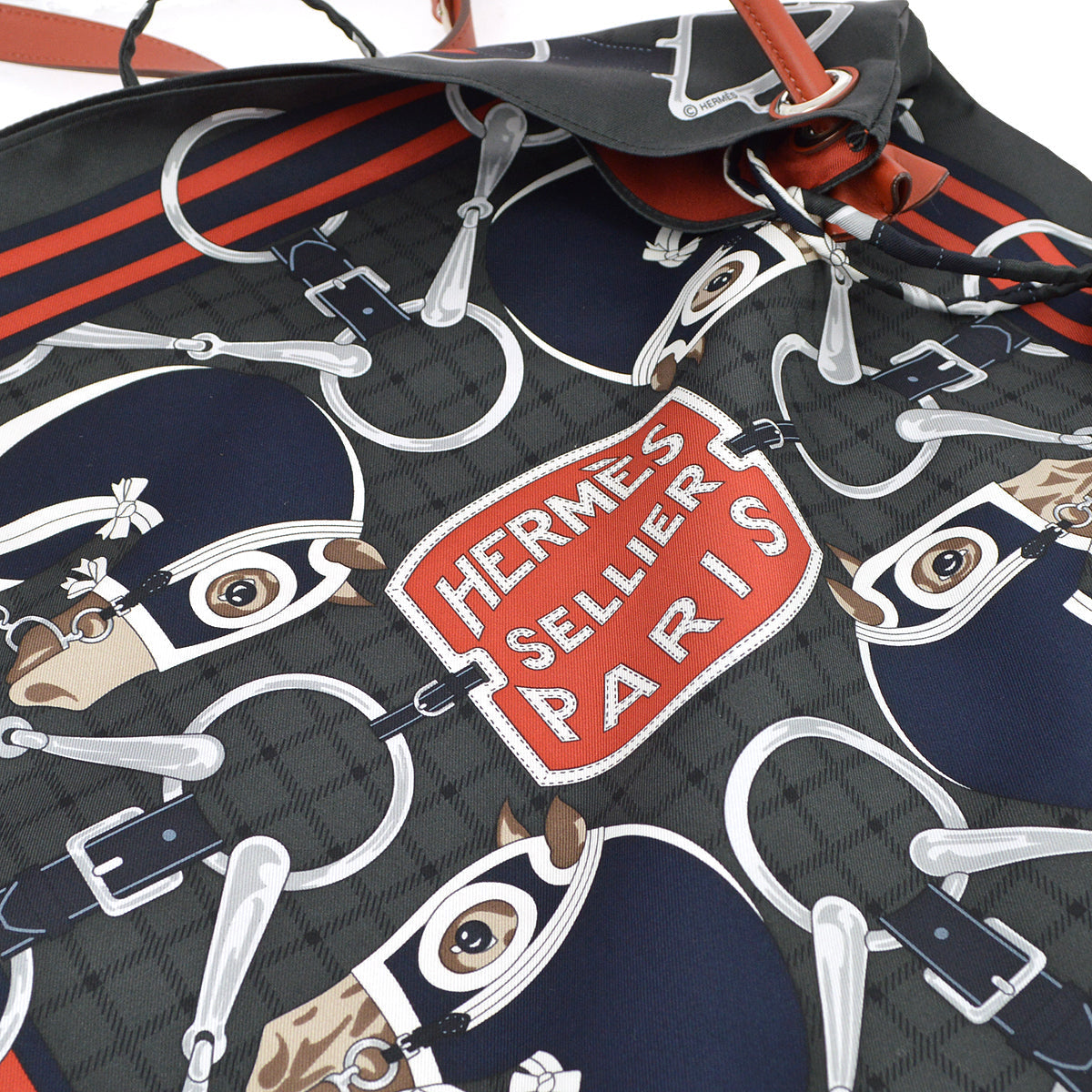 Hermes 2014 Black Silky City MM Shoulder Bag