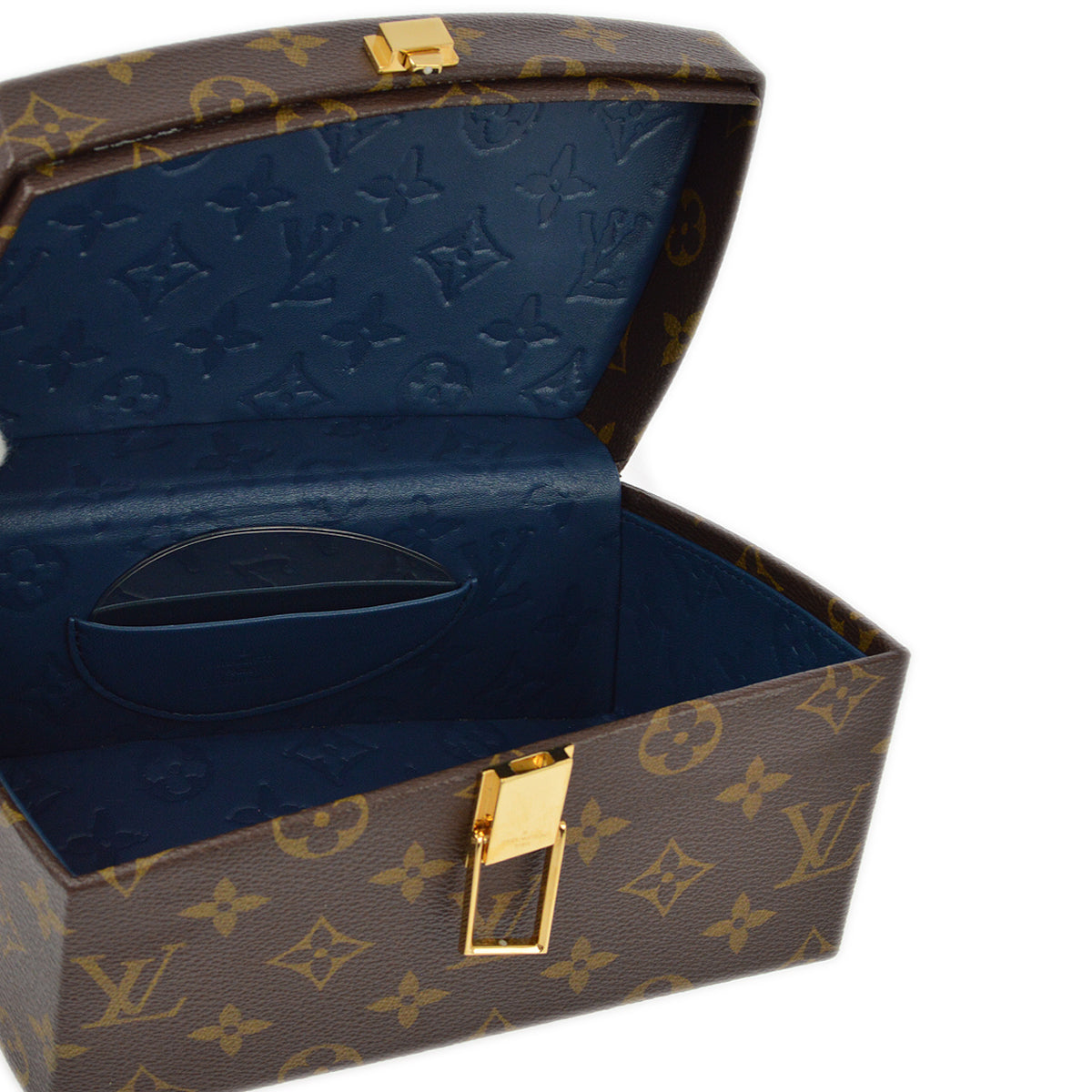 Louis Vuitton Monogram Twisted Box 2way Shoulder Handbag M40275
