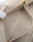Bottega Veneta Leather Shoulder Bag Beige