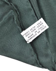 Chanel Big Scarf Green Silk