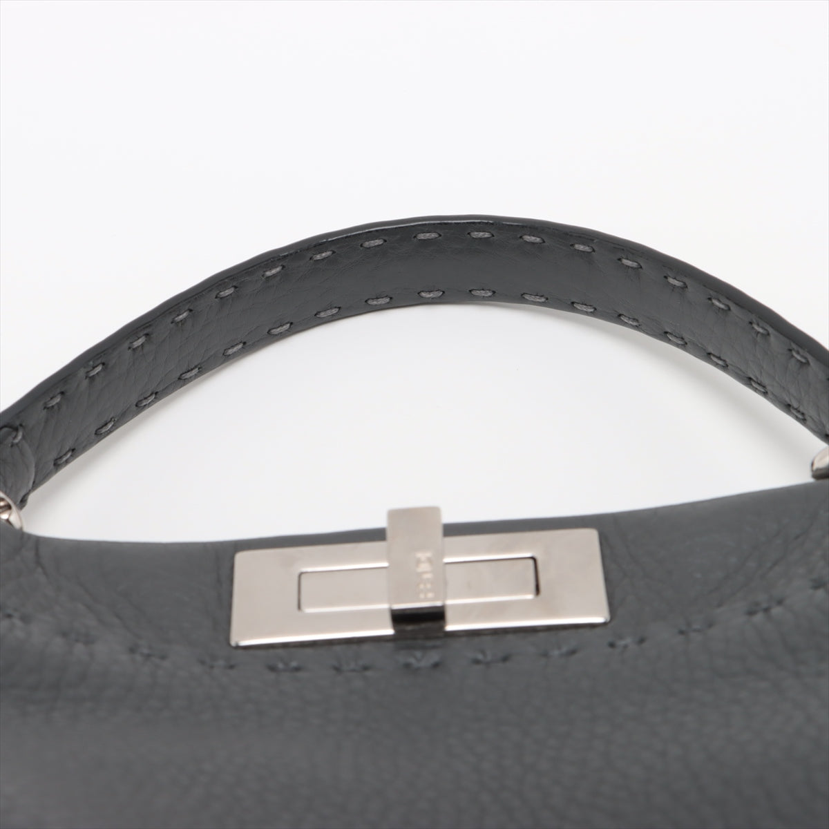 Fendi Peekaboo Regulator Selleria Leather 2WAY Handbag Gr 8BN290