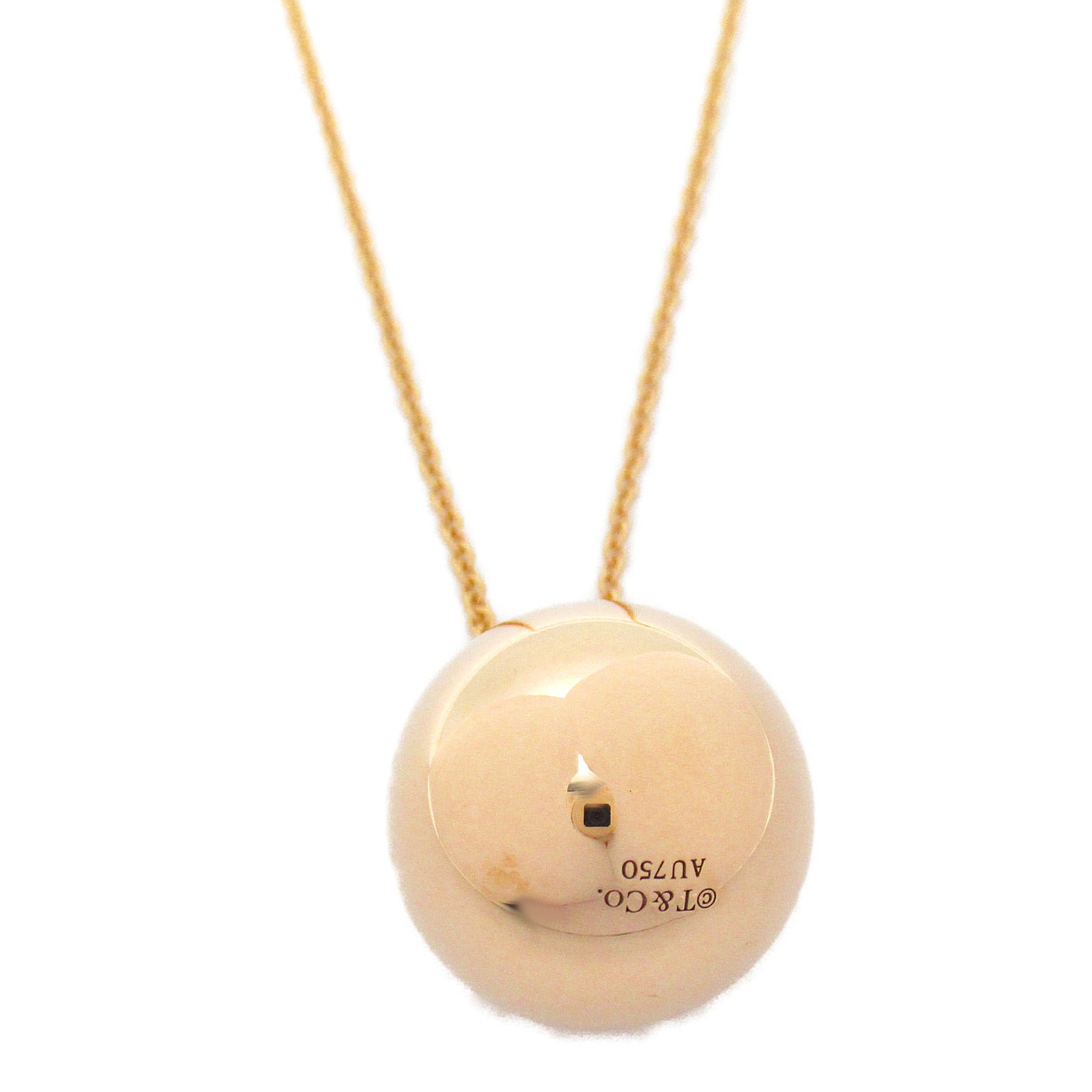 Tiffany TIFFANY&CO Hardware  necklace necklace jewelry K18PG (Pink G)   G  【Handy】