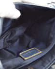 Christian Dior 2001 Navy Trotter Double Saddle Handbag