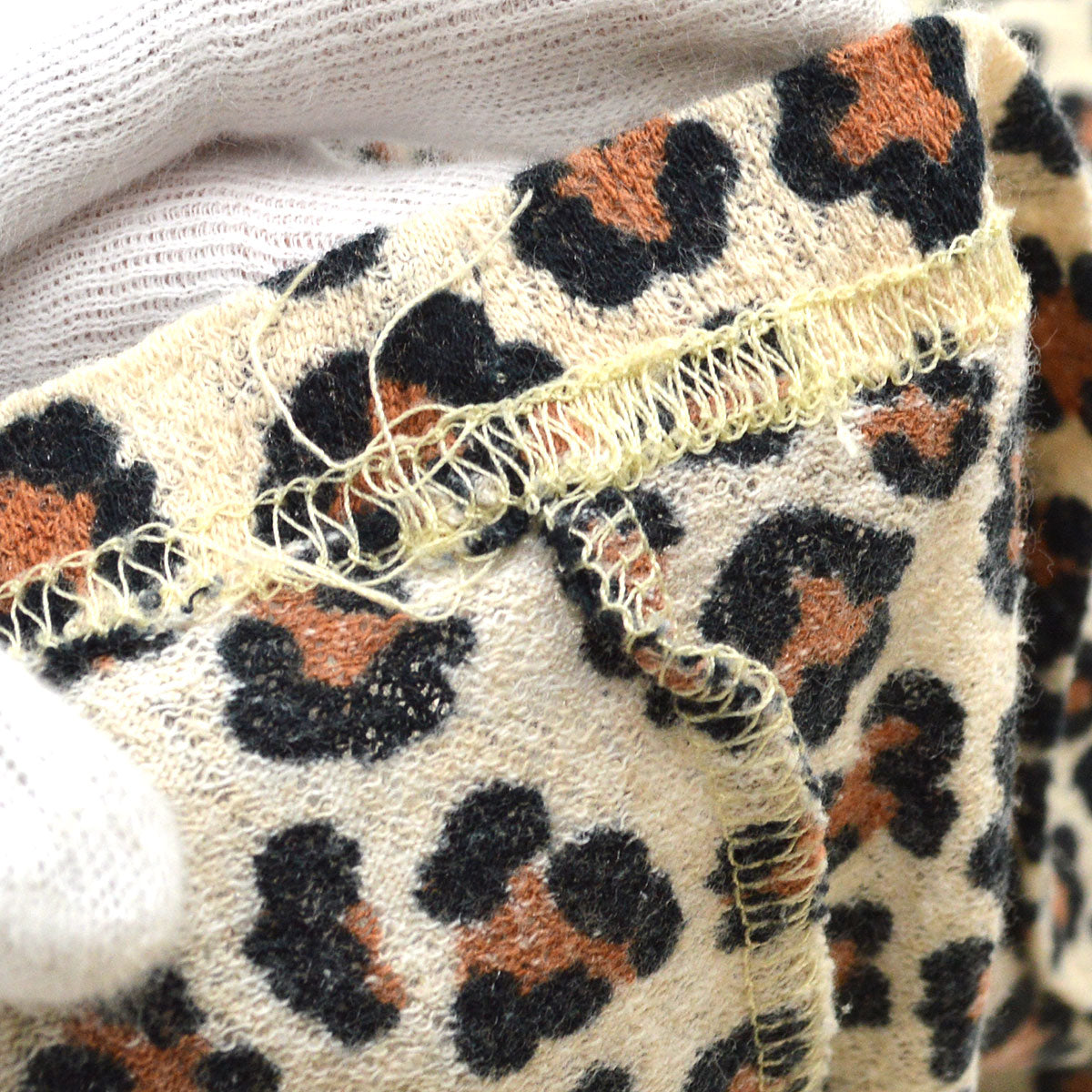 FENDI Leopard T-Shirt Beige 