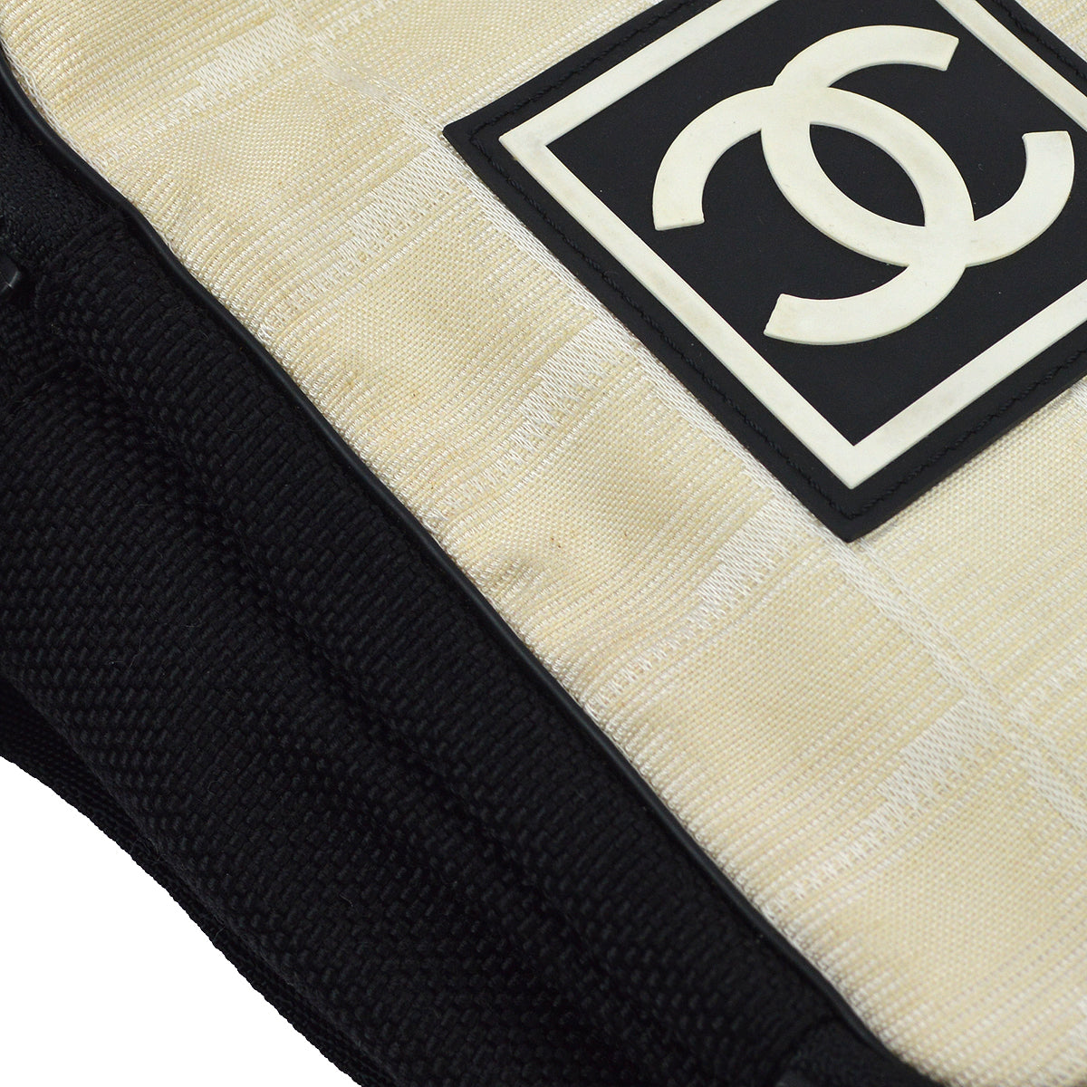 Chanel Beige New Travel Sport Line Shoulder Bag