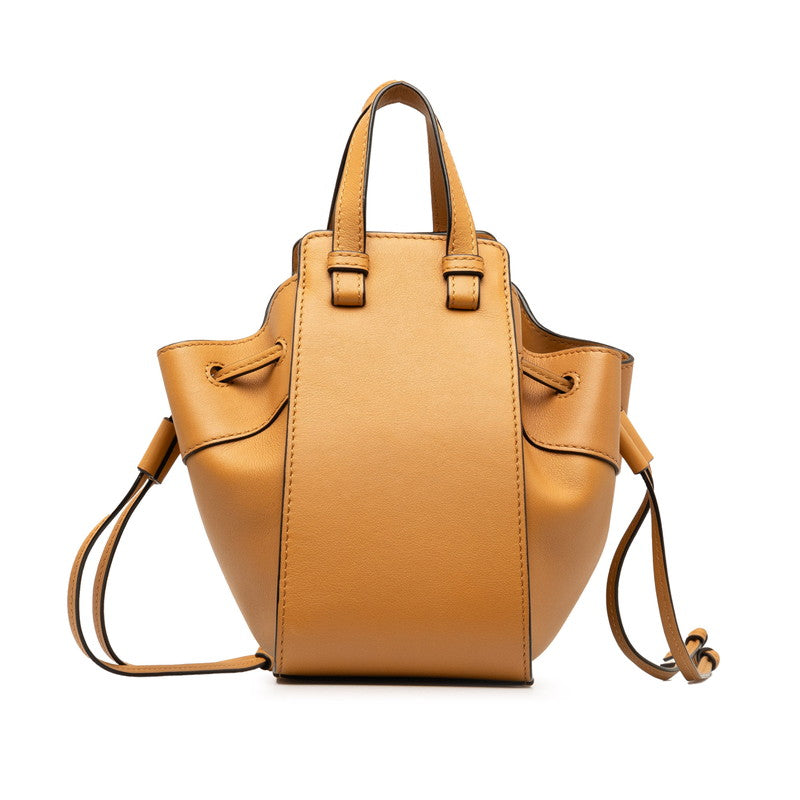 Loewe Handbag 2WAY 329.77.V07 Camel Brown Leather  LOEWE