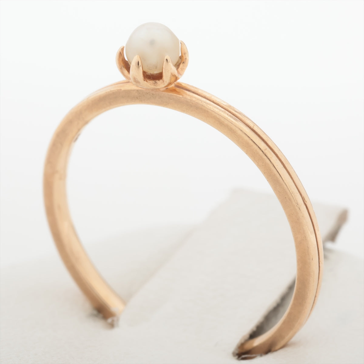 Agat Pearl Ring K10 (PG) 1.3g