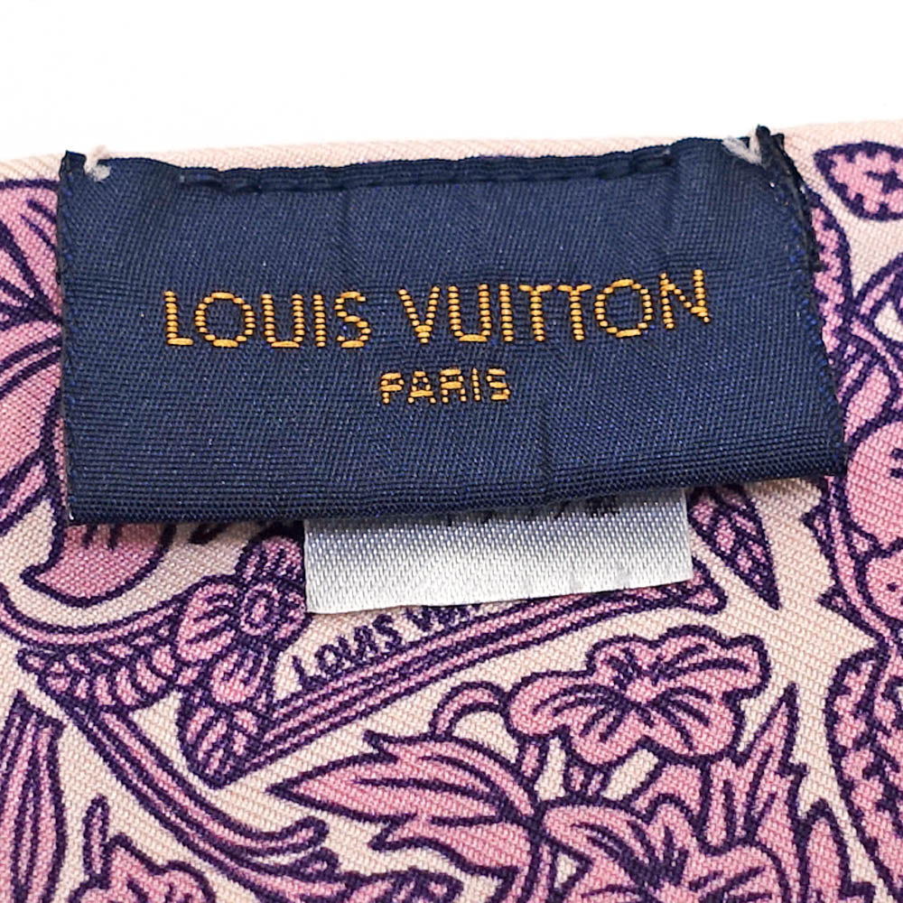 Louis Vuitton Band BB Juul M71396 Long Shirt Long Shirt LV Logo Silk Small Other Other