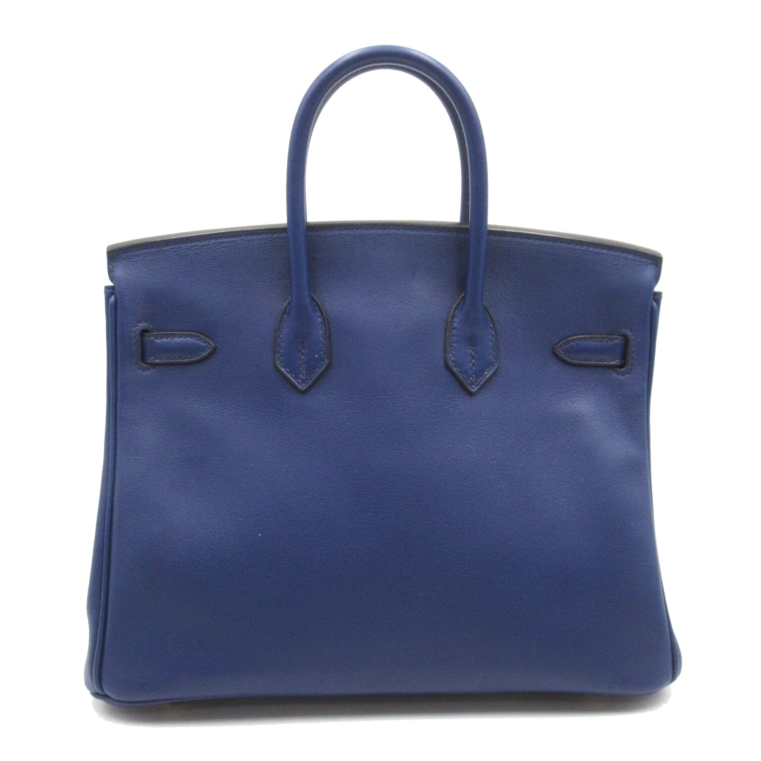 Hermes Hermes Birkin 25 Handbag Handbag Leather Worshift  Blue