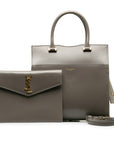 Saint Laurent Uptown Handbag 2WAY 561203 Gr Leather  Saint Laurent