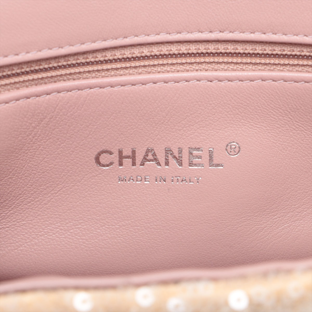 Chanel Coco Single Flap Double Chain Bag Multicolor Silver 25th