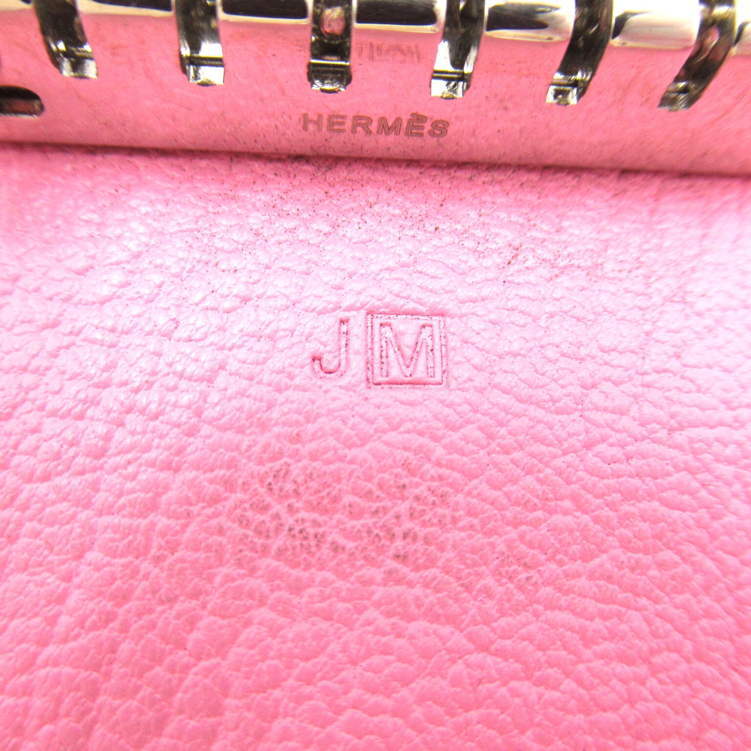 Hermes Hermes  Keycase 6  Keycase Accessories Leather Sheet  Pink Series