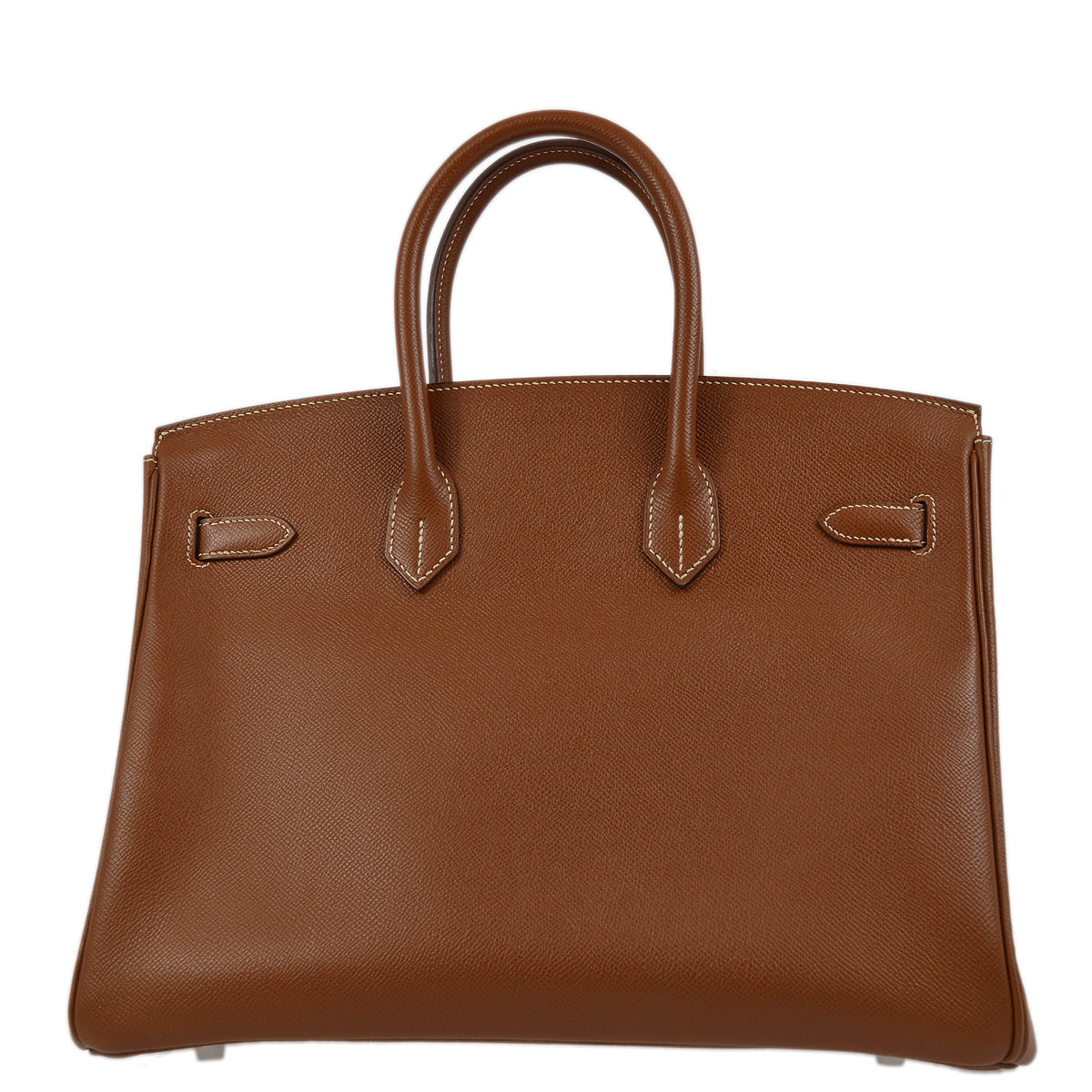 Hermes Brown Epsom Birkin 35 Handbag