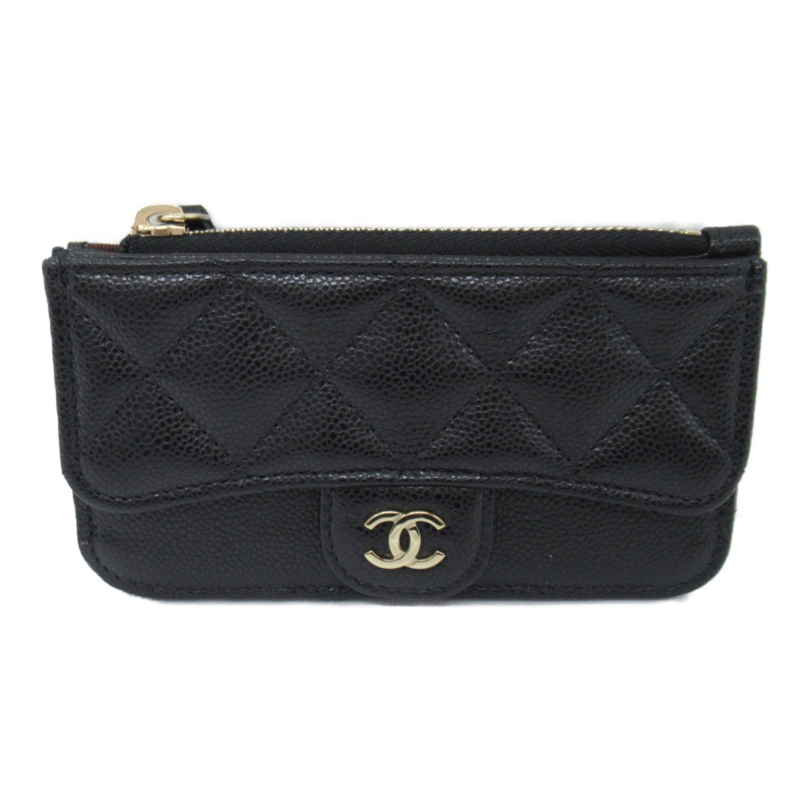 Chanel Coincase Wallet  Black Box