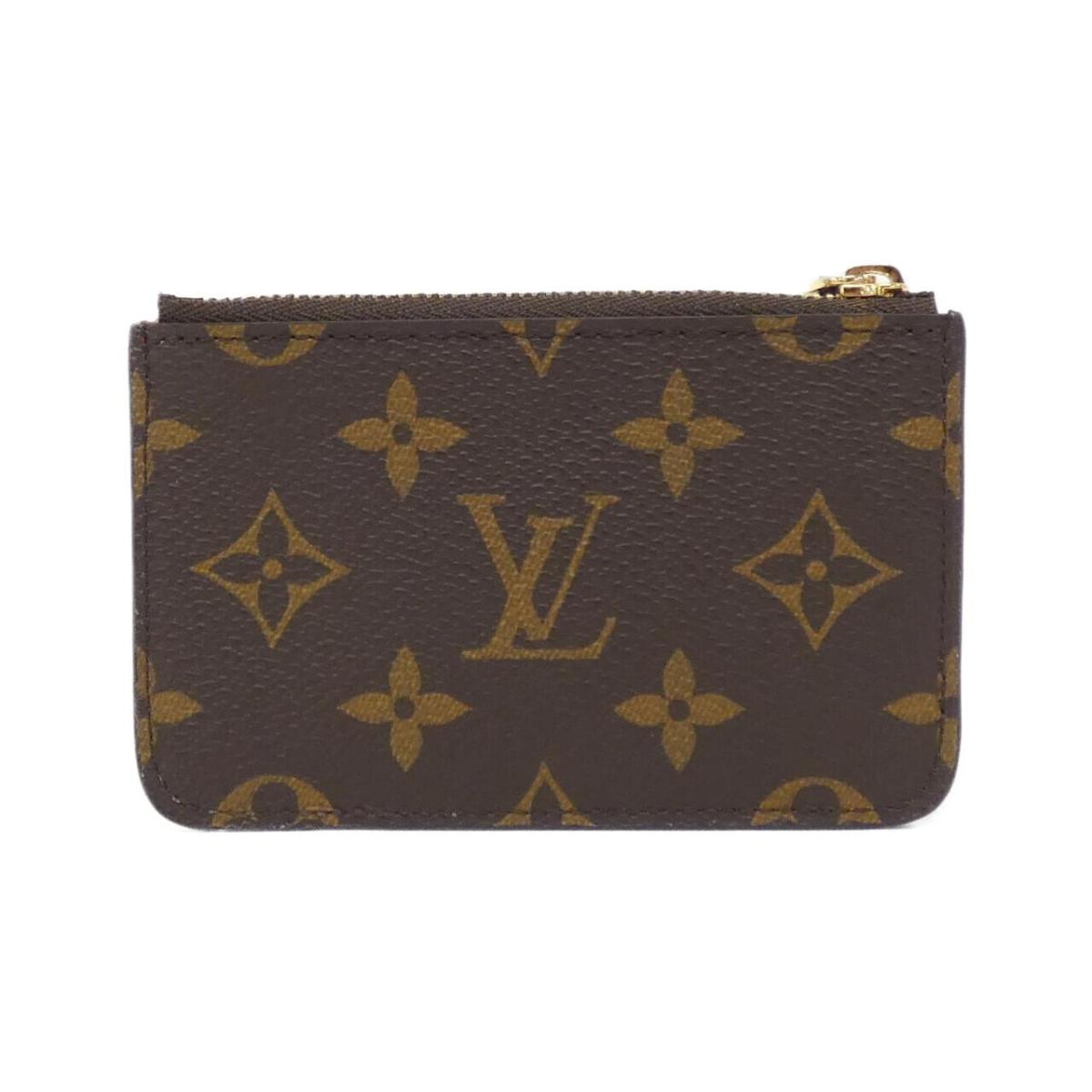 Louis Vuitton Monogram Porte Carthage Rome M81881 Coin &amp; Card Case