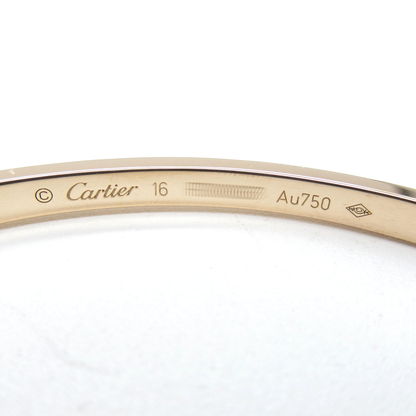 Cartier Cartier Small Diamond Bracelet Accessories K18PG (Pink G) Diamond  Clear B6047917
