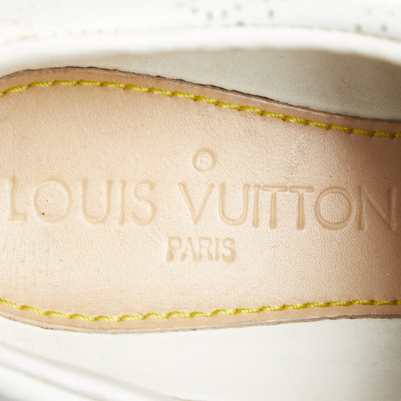 Louis Vuitton Monogram Machina Trainers Size 34 White Leather  Louis Vuitton