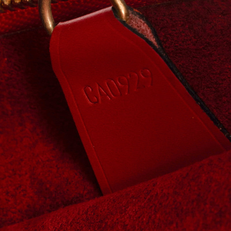 Louis Vuitton Epi Voltaire Handbag M52437 Castilian Red Leather  Louis Vuitton