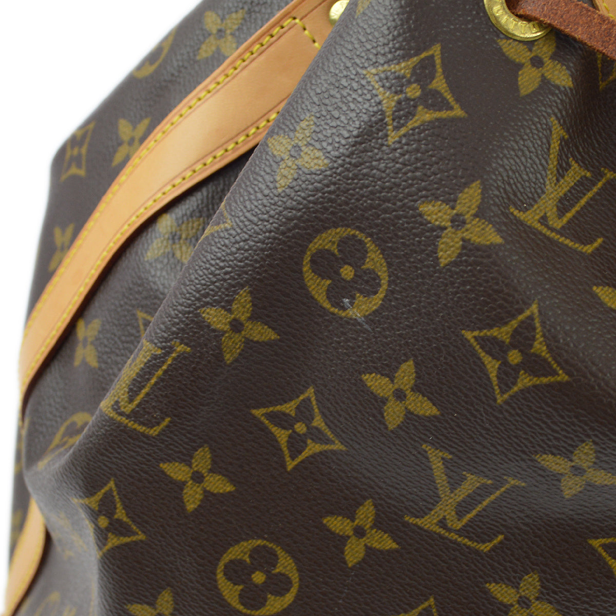 Louis Vuitton 2002 Monogram Noe Bucket Shoulder Bag M42224