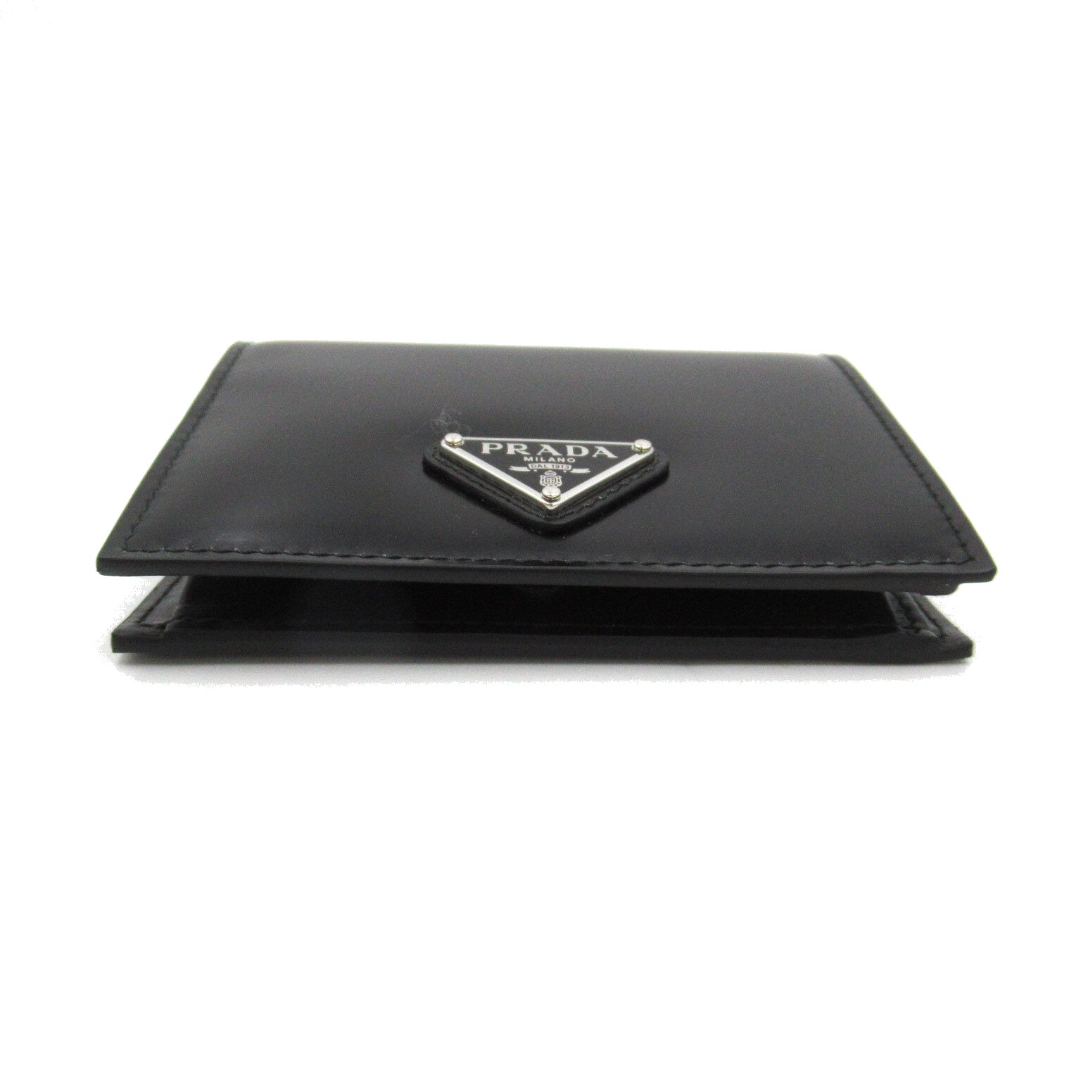 Prada Twin Fold Wallet Twin Folded Wallet    Black 1MV204ZO6F0002