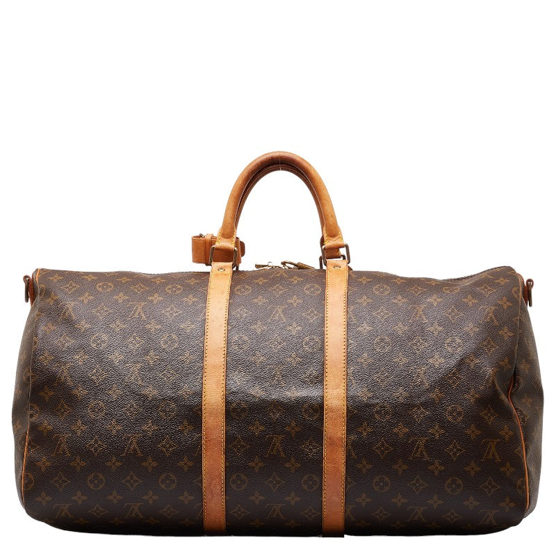Louis Vuitton Monogram Kipur Bandouliere 55 Boston Bag Travel Bag M41414 Brown PVC Leather  Louis Vuitton