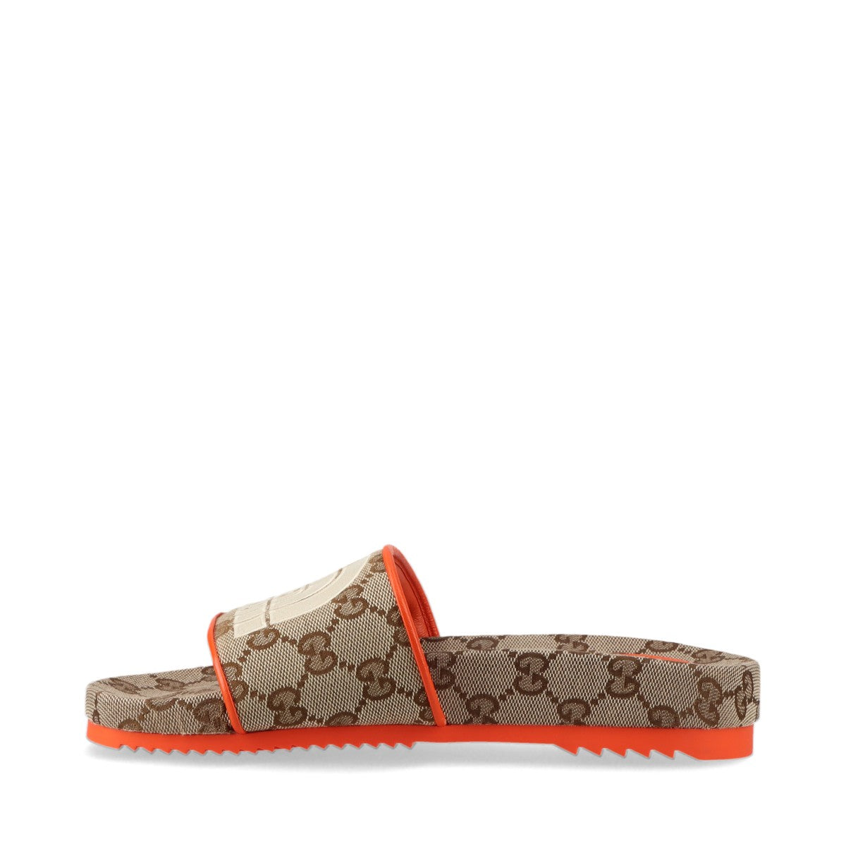 Gucci x Nonerth Face GG Canvas X Leather Sandalss EU36  Beige X Orange 679947 Bag