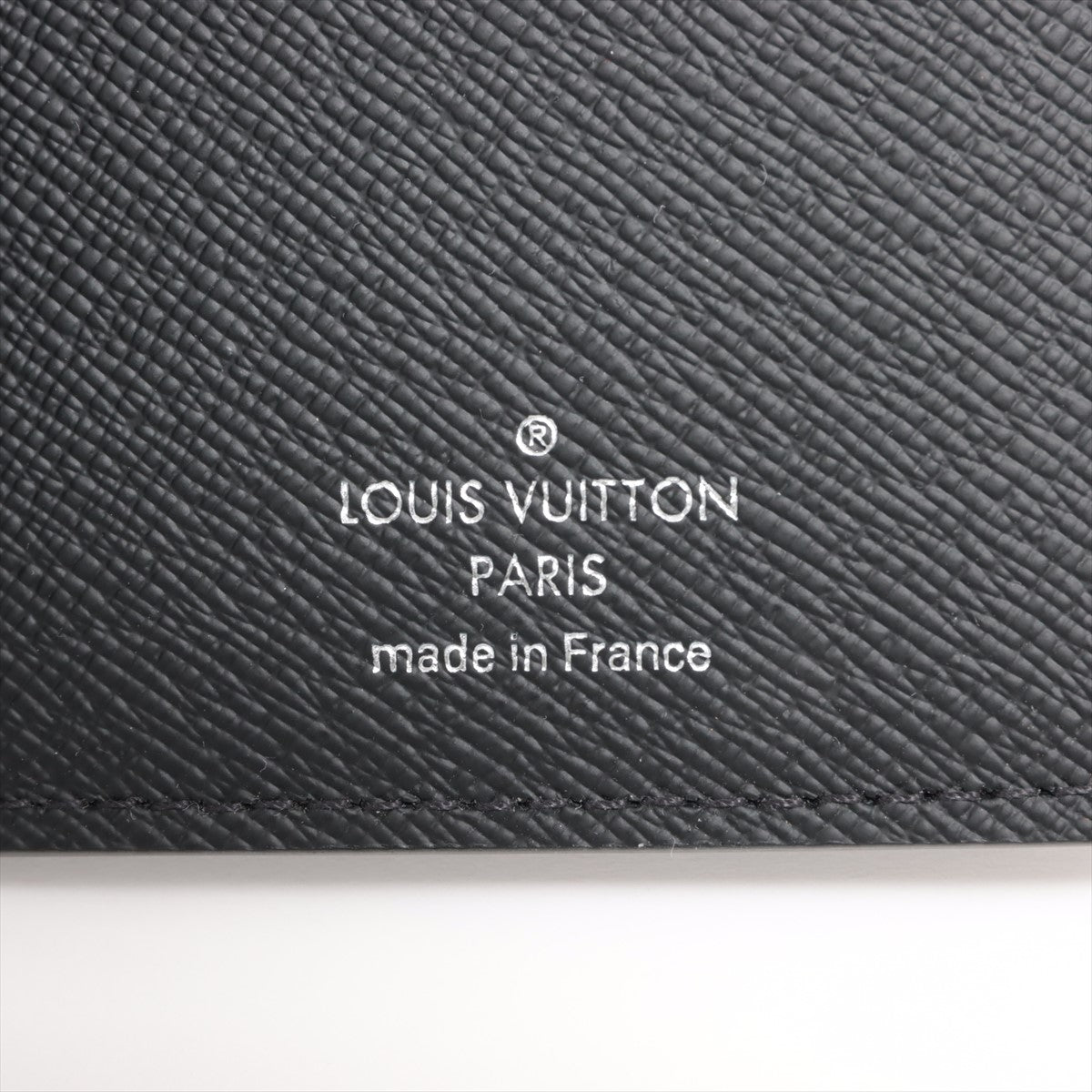 Louis Vuitton Monogram Portefolio Brother M61697 Black Wallet