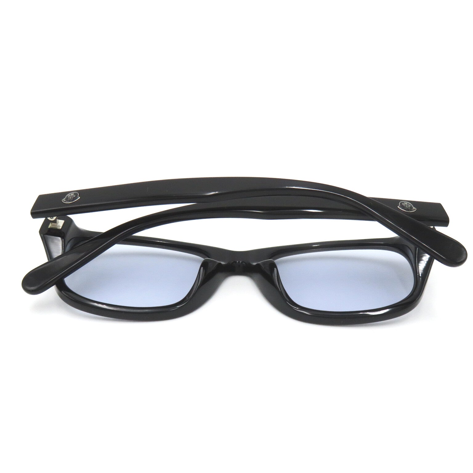 Moncler Moncler Solar Glasses    Black Light Blue Lens 5158D 001(53)