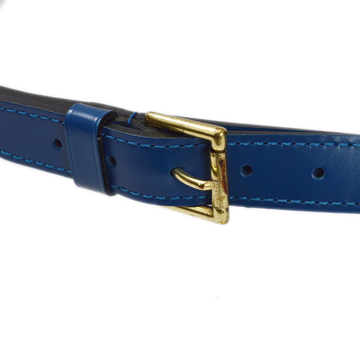 Louis Vuitton Blue Epi Petite Noe Bucket Shoulder Bag M44105