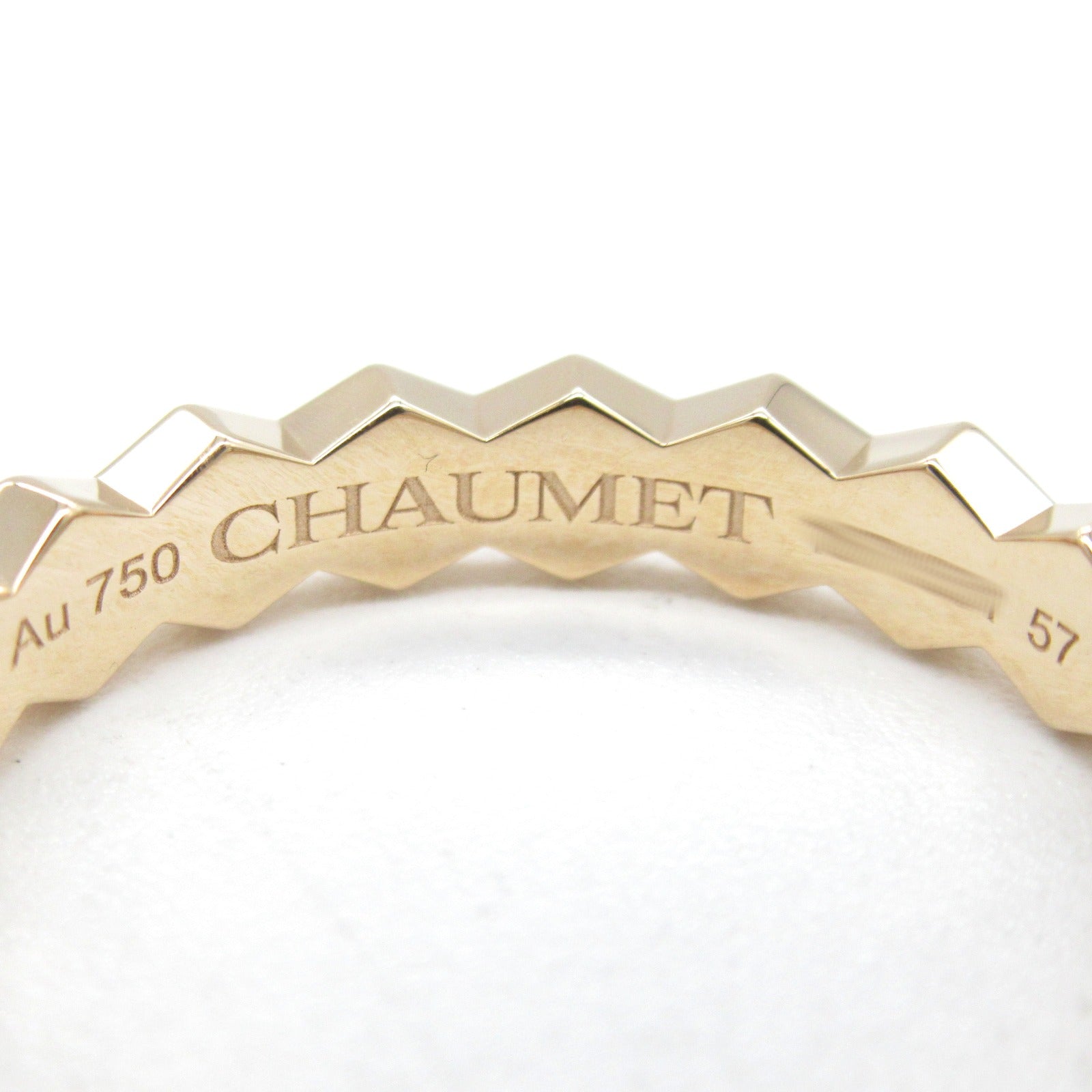 Chaumet 1P Diamond Ring Ring Jewelry K18PG (Pink G) Diamond  &#39;s Gold
