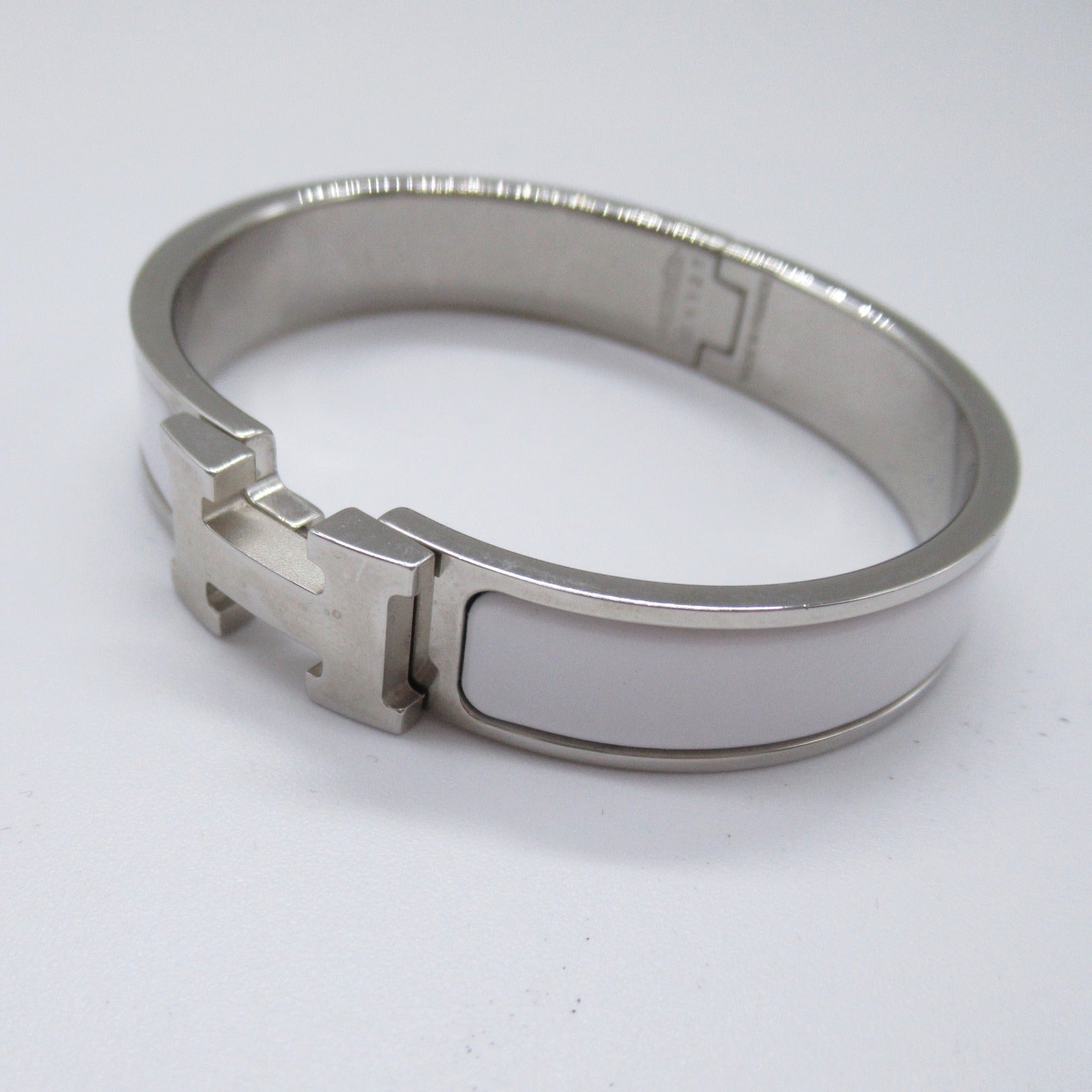 Hermes Hermes   PM Bracelet Bracelet Accessories Metal  Silver White