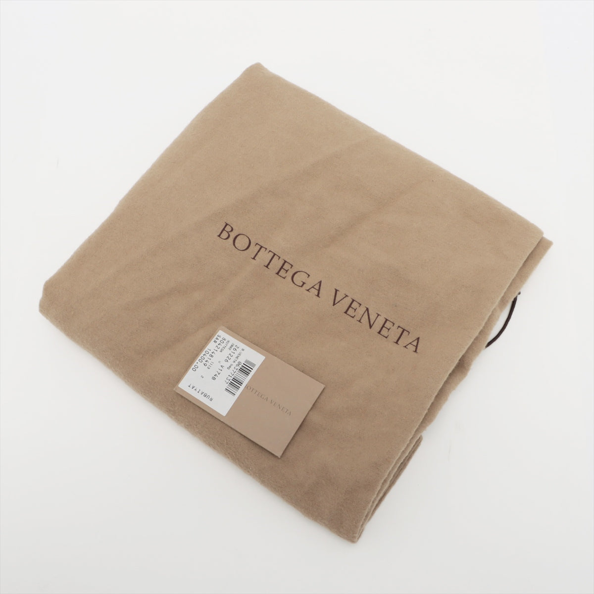Bottega Veneta Intercourse Leather Toilet Bag Brown