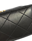 Chanel 1994 Classic Flap Handbag Micro Black Lambskin