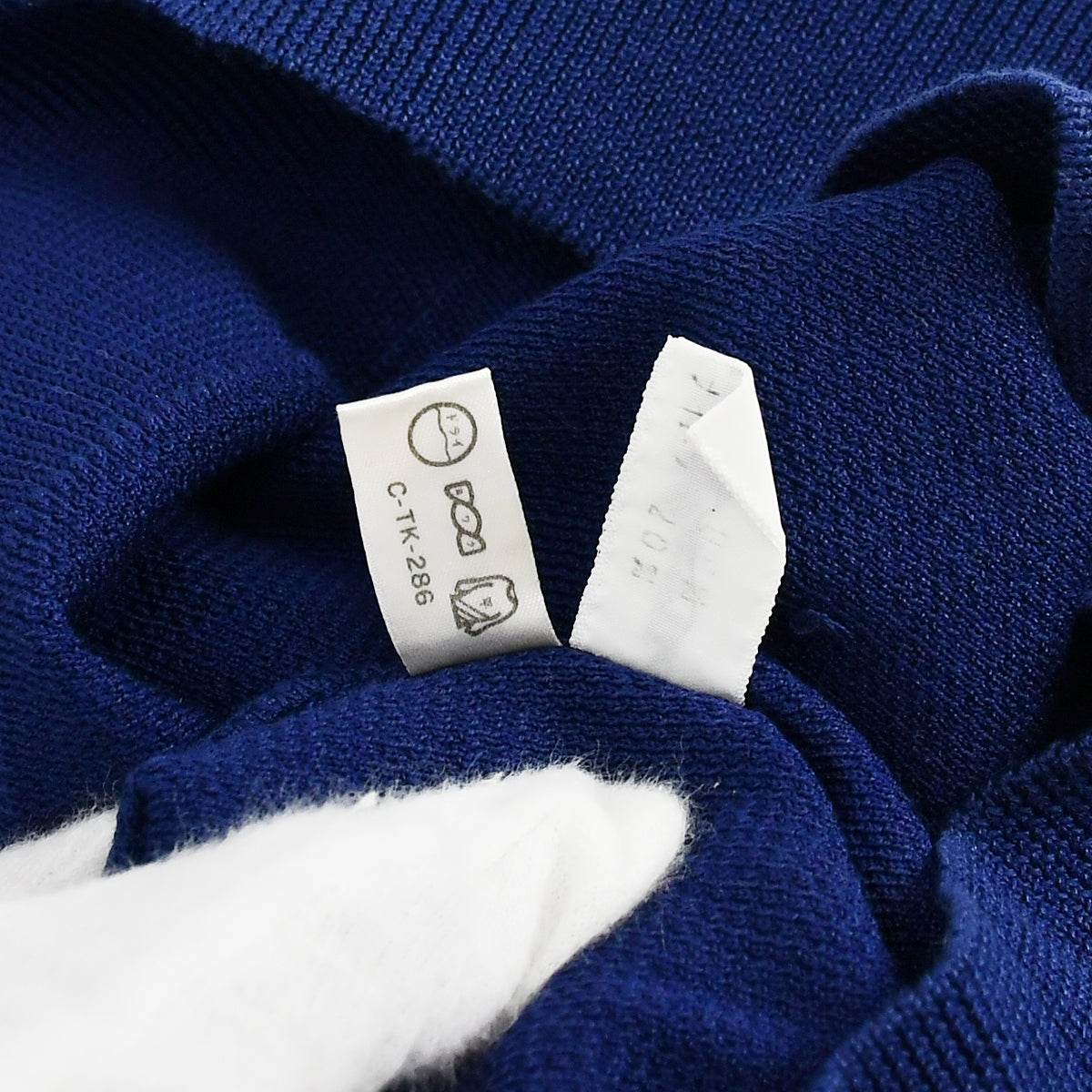 Christian Dior 1980s T-shirt Tops Blue 