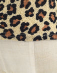 FENDI 1980s Leopard T-Shirt Beige 