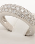 Cartier Mrs. Diamond Ring Pt950 8.3g 52 E