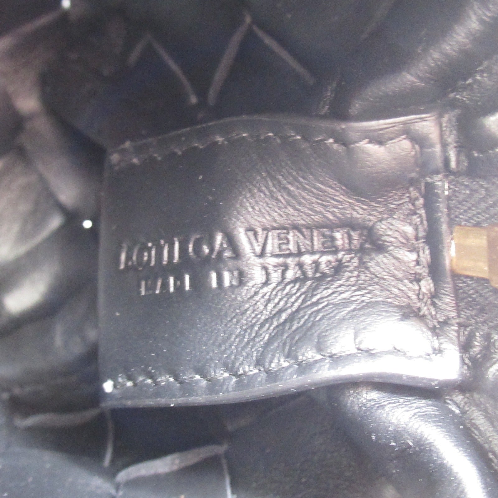 BOTTEGA VENETA Candy Loop Camera Bag Shoulder Bag   Black 730832V1G118425