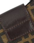 Fendi Brown Zucca Micro Handbag
