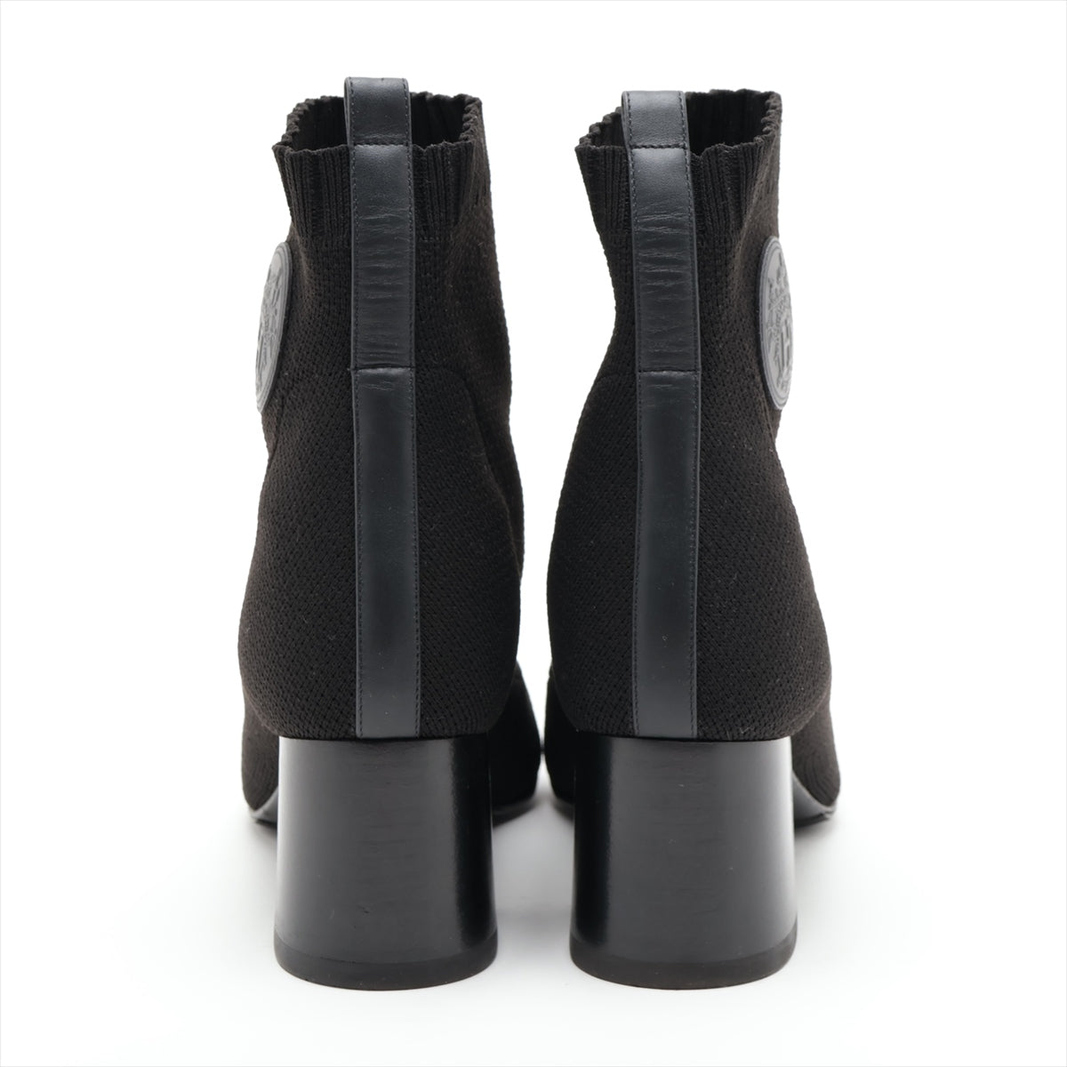 Hermes Volver s Shoes 36 1/2  Black