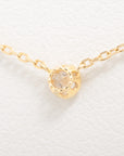 Agat diamond necklace K14 (YG) 1.0g 0.06 E